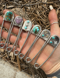 Big Ol' Biker Safety Pin Keychains