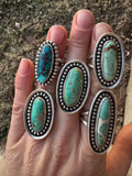 Turquoise Talon Rings