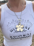Flower Power Toggle Necklace