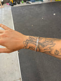 Lightning Bolt Stamped Cuff