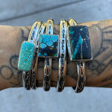 Lightning Bolt Stamped Cuff