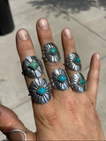 Concho Ring w/Turquoise