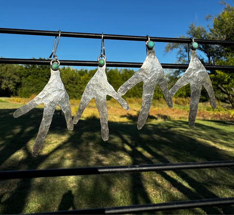 Chicken Foot Earrings