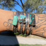 Lightning Bolt Stamped Cuff