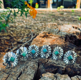 Concho Ring w/Turquoise