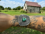 Prairie Twist Rope Statement Cuff
