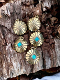 Sterling Silver Concho Pendant