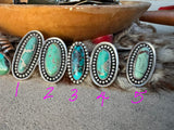 Turquoise Talon Rings